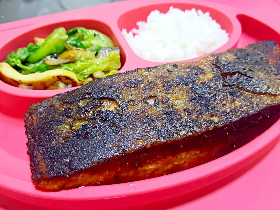 Crispy Skin Teriyaki Salmon|Serene Leeさん