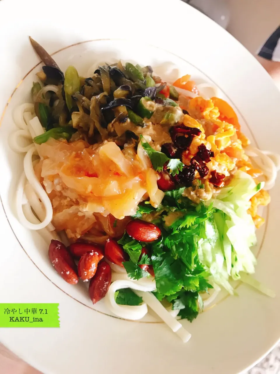 😋中華風冷麺✨野菜たっぷり✨|カクの中華流🌱さん