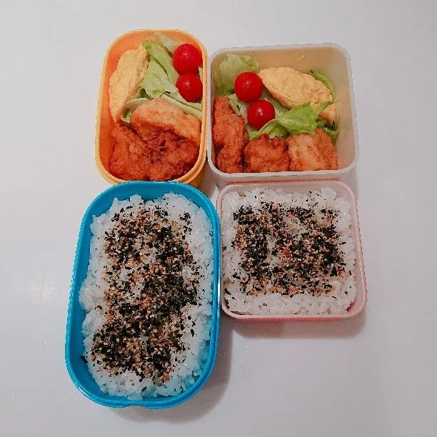 7/4(水)の二人弁当🍱|ふみぃさん