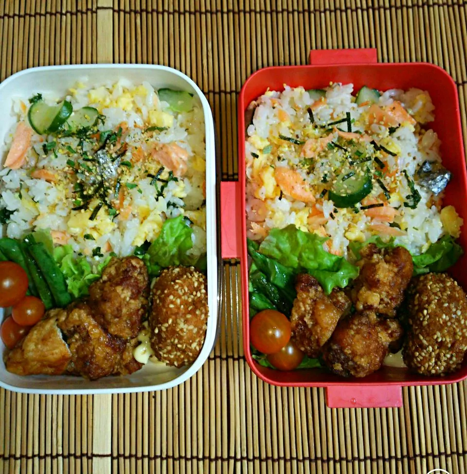 娘、私弁当🍱
   鮭のお寿司😃|miimiさん