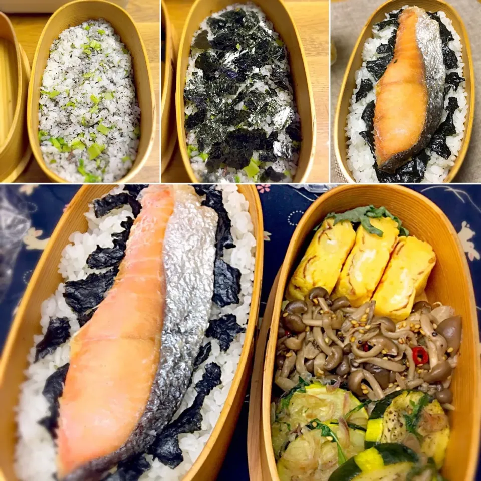 2段ジャケ海苔弁(o⁰⊖⁰o)
#お弁当|morimi32さん