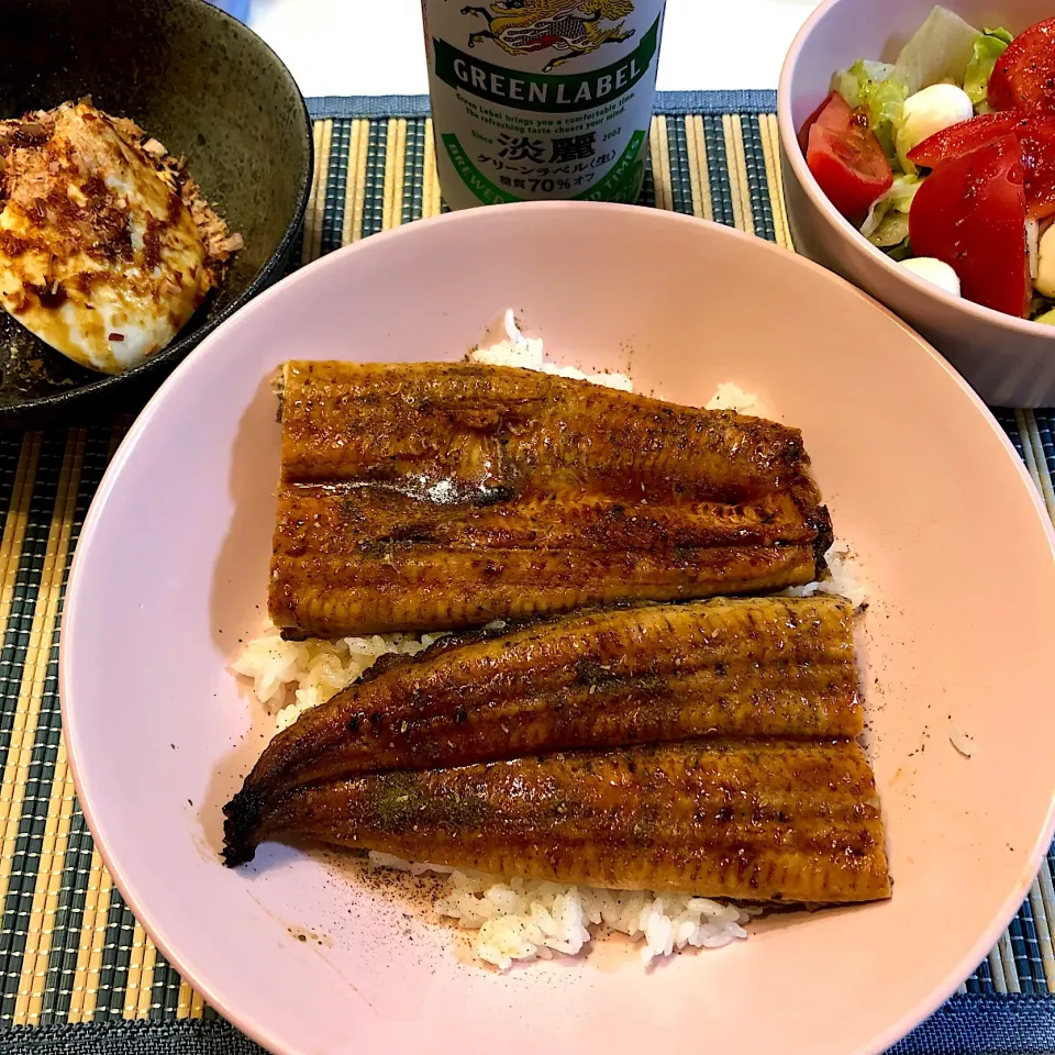 Snapdishの料理写真:鰻丼♡2018/07/04|ちび太さん