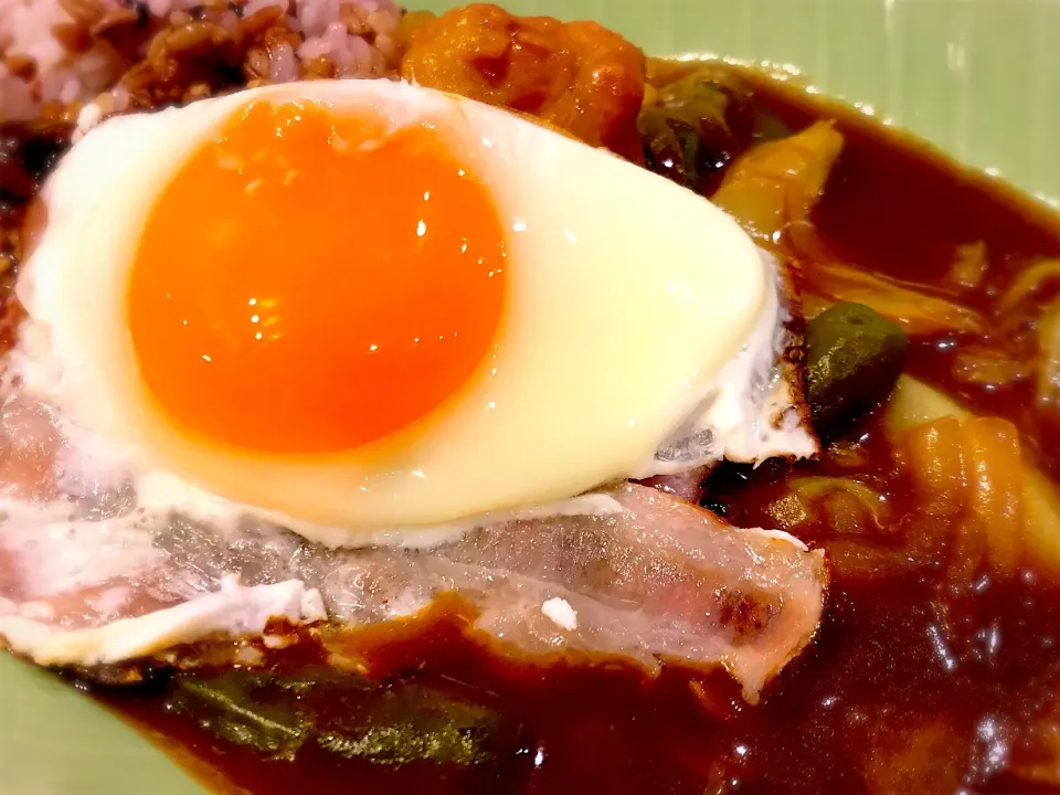 記念すべき100投目は( ღ’ᴗ’ღ )カレー🍛|ちまさん