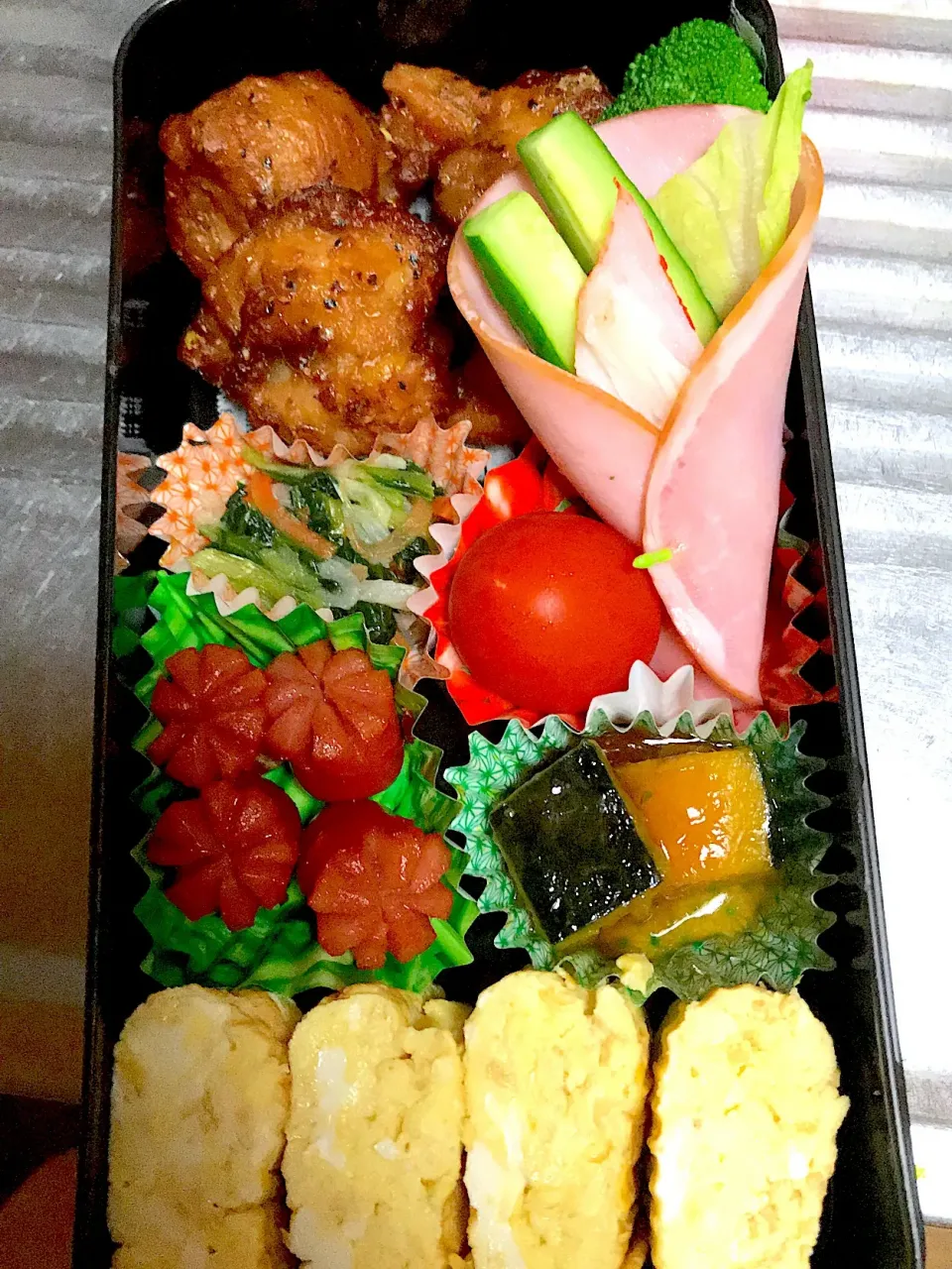 #高校生男子弁当|みかんさん