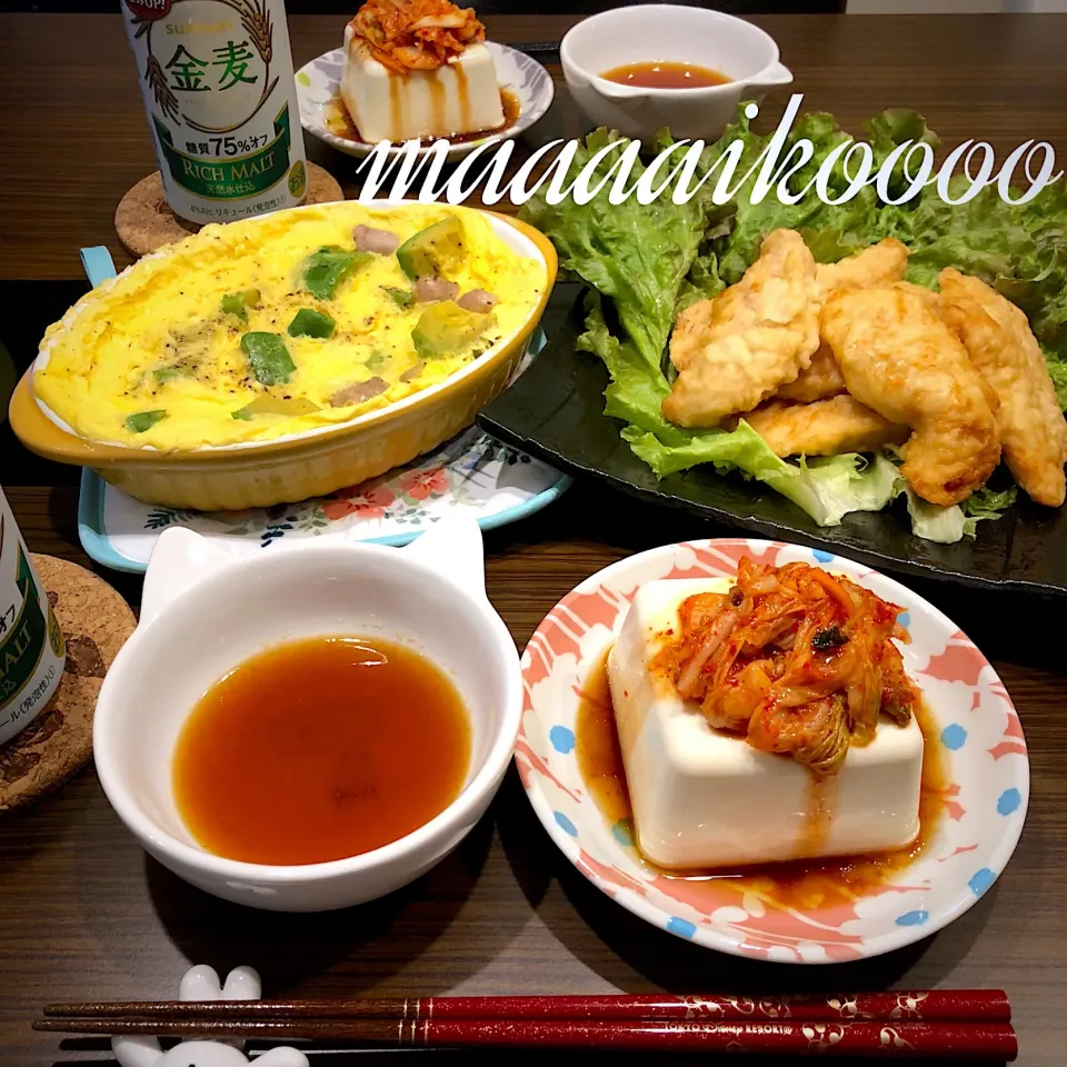 Snapdishの料理写真:水曜おつまみご飯♪|マイコさん