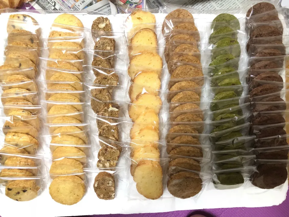 知り合いからのご依頼でたくさんのお菓子を作らせていただきました！🍪|宙まめさん