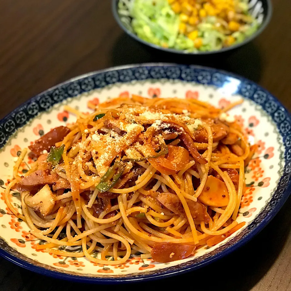 スパゲッティナポリタン🍝|いくさん