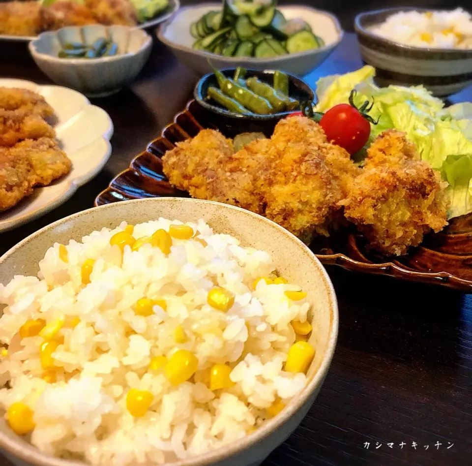 トウモロコシご飯🌽🌽🌽|Kashimanakitchenさん