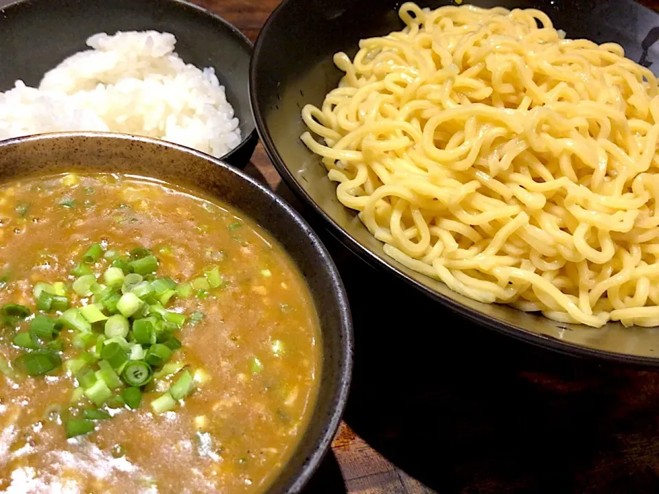 かれーつけ麺 (大) を頂きました。|momongatomoさん