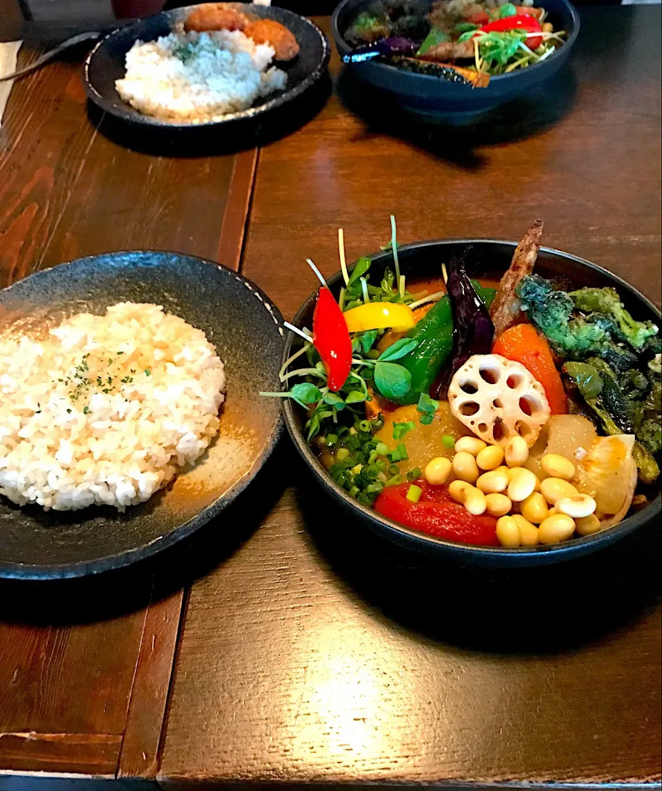 いつぞやのスープカレー🍛そして…しばらく投稿出来ません💦の巻|ちゃーさん