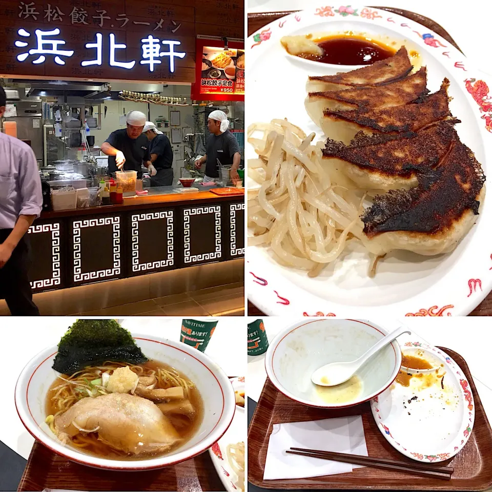 醤油ラーメンと、浜松餃子|Agaricusさん