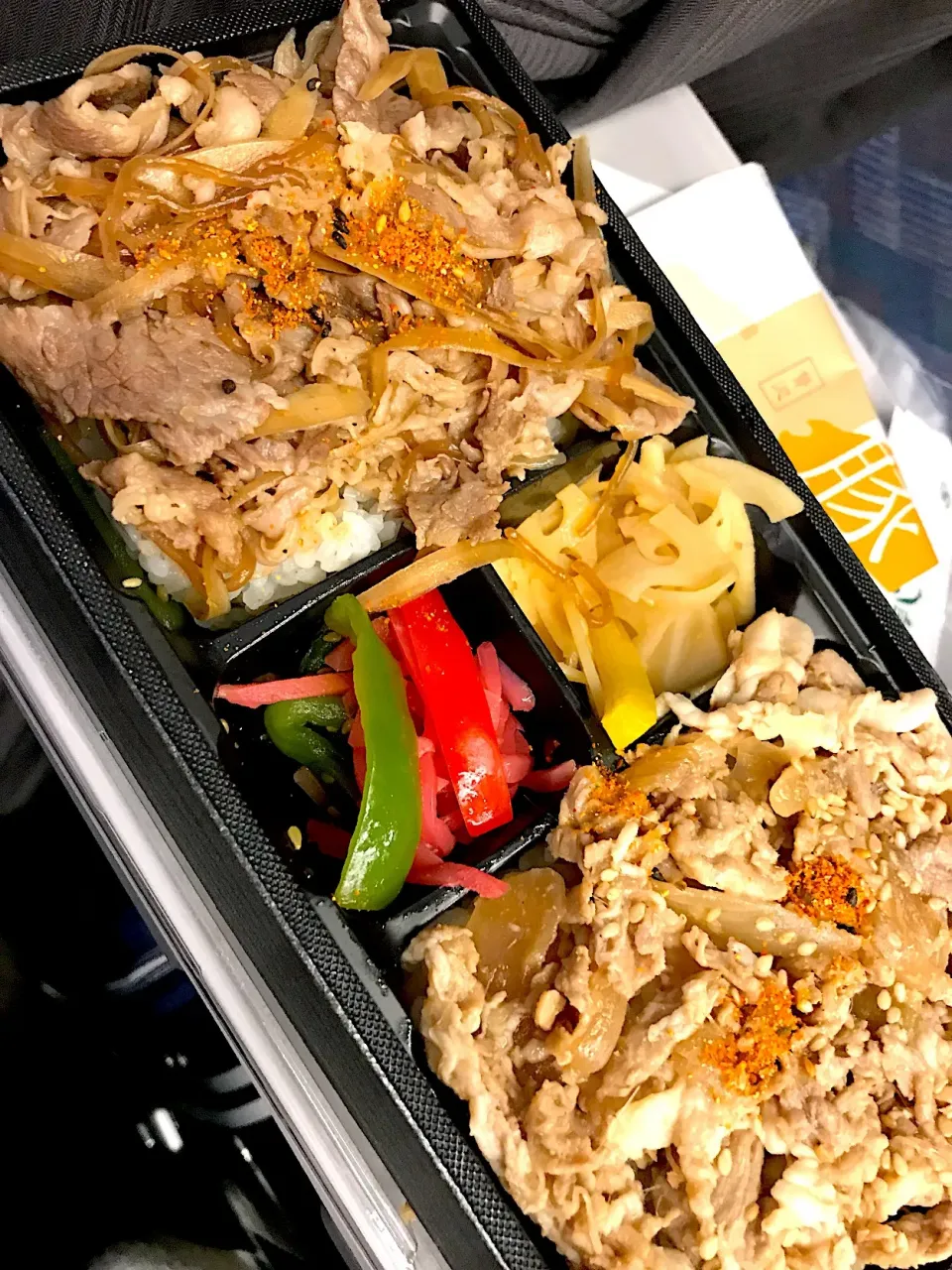 Snapdishの料理写真:能登牛&能登豚弁当^ - ^|Kouki Tanabeさん