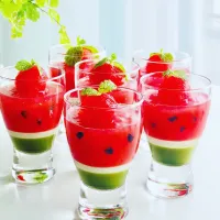 スイカのまま🍉ゼリー