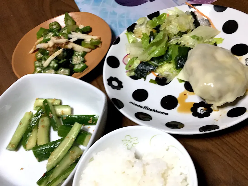 Snapdishの料理写真:#ハンバーグ|Atuko Hashimotoさん