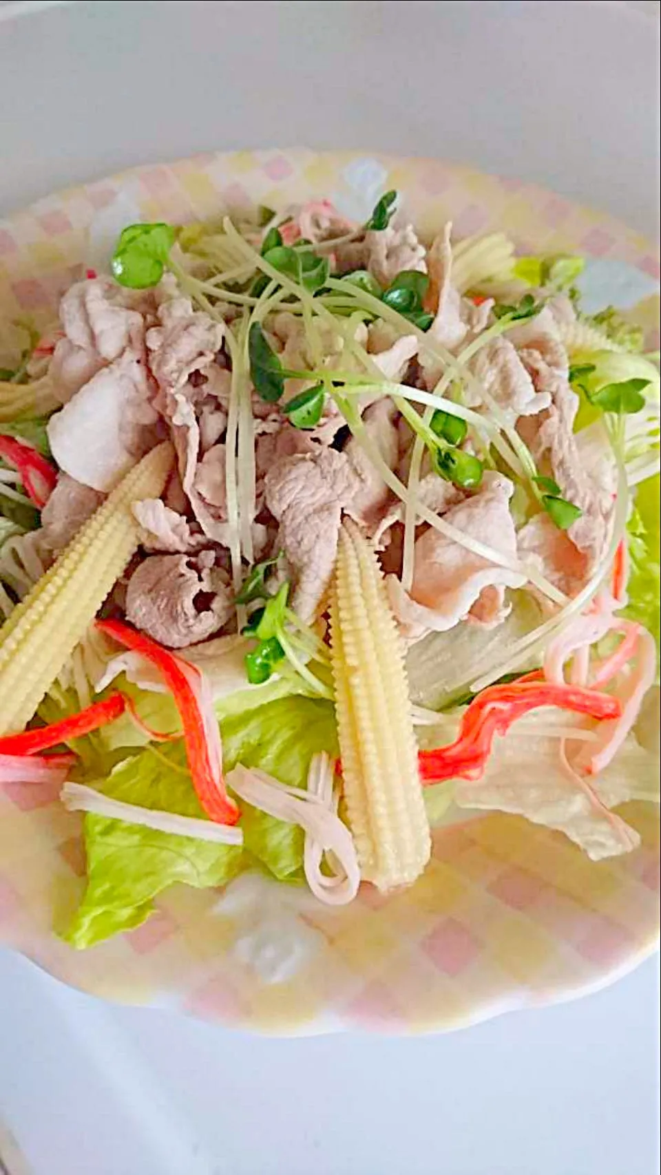 冷しゃぶサラダ🥗|じょうさん