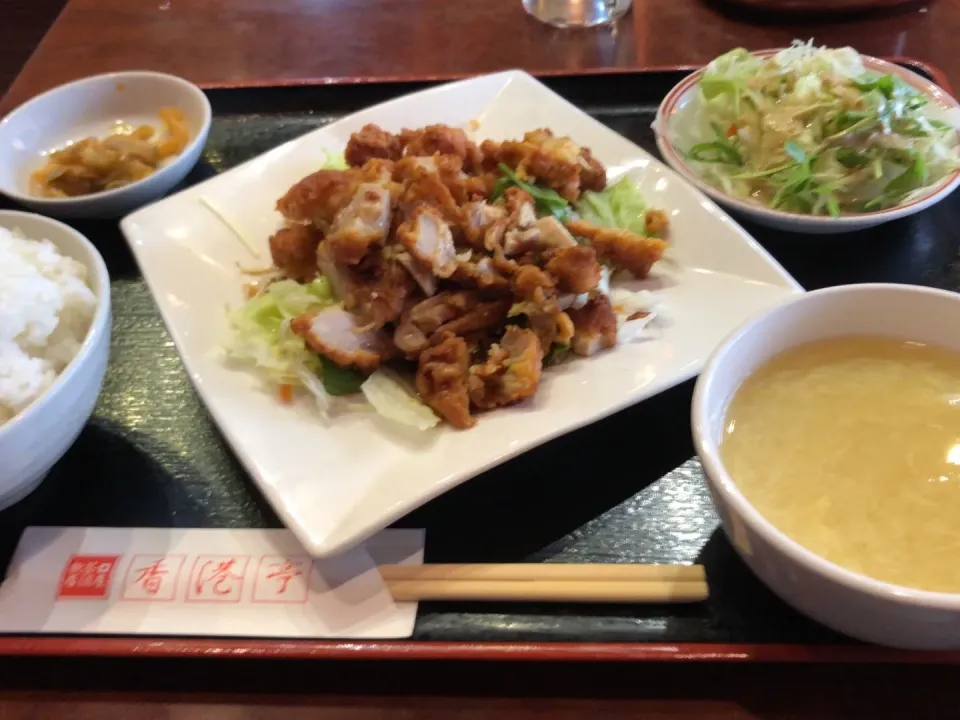 油淋鶏定食  680円|おっちさん