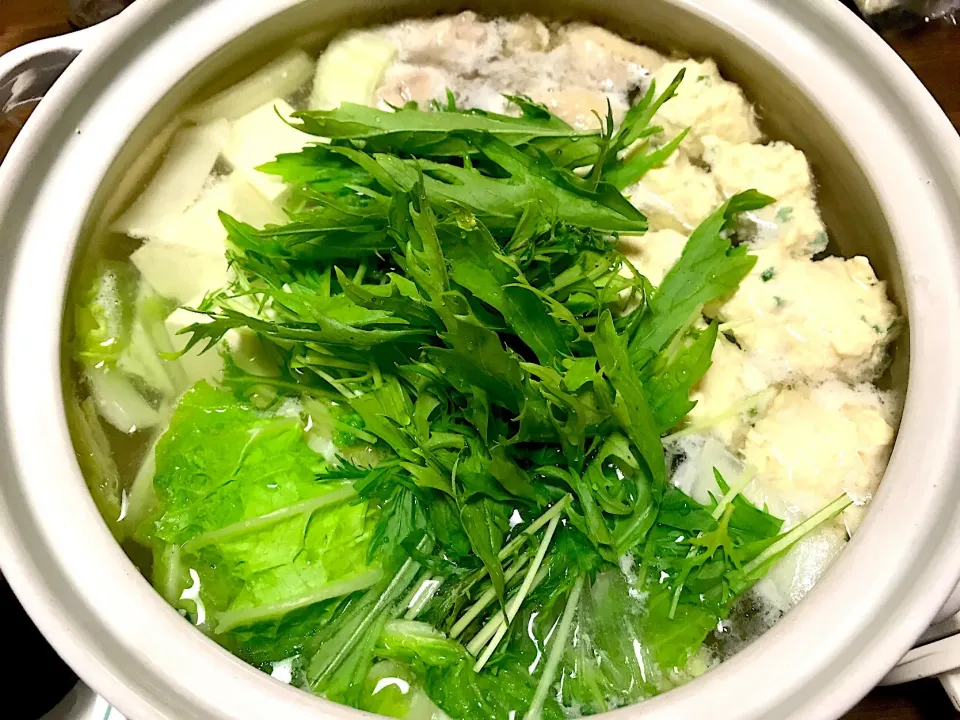 鶏団子入り水炊き|yummy tommyさん