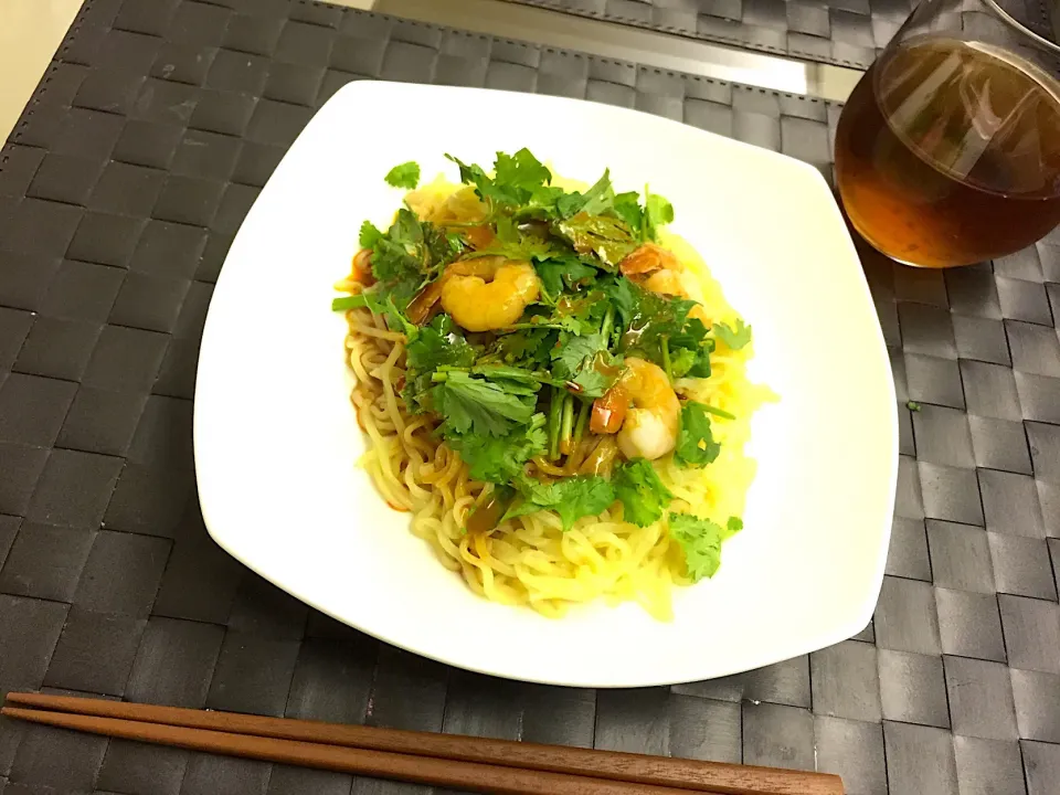 冷やしエスニック担々麺|ミイさん