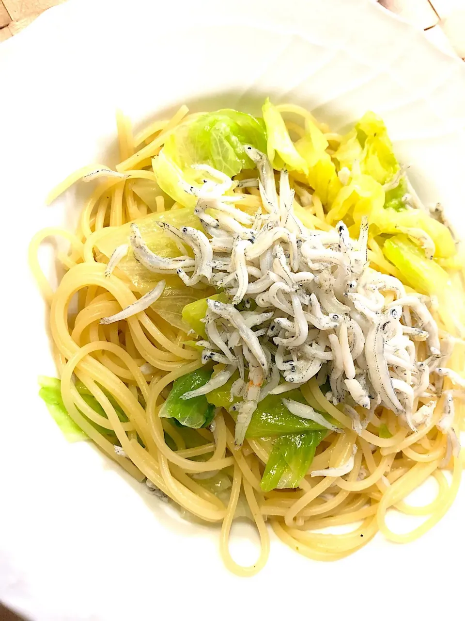 あっさりシラスとレタスのパスタ、柚子胡椒風味|chizukoさん