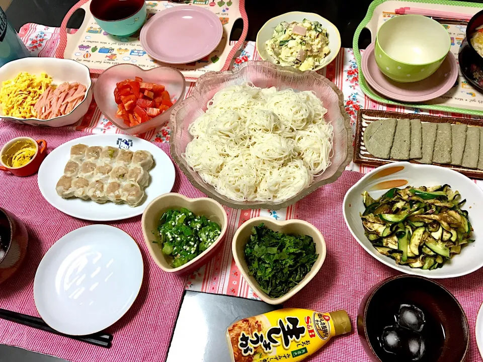 トッピング沢山‼️素麺のご飯|みよさん