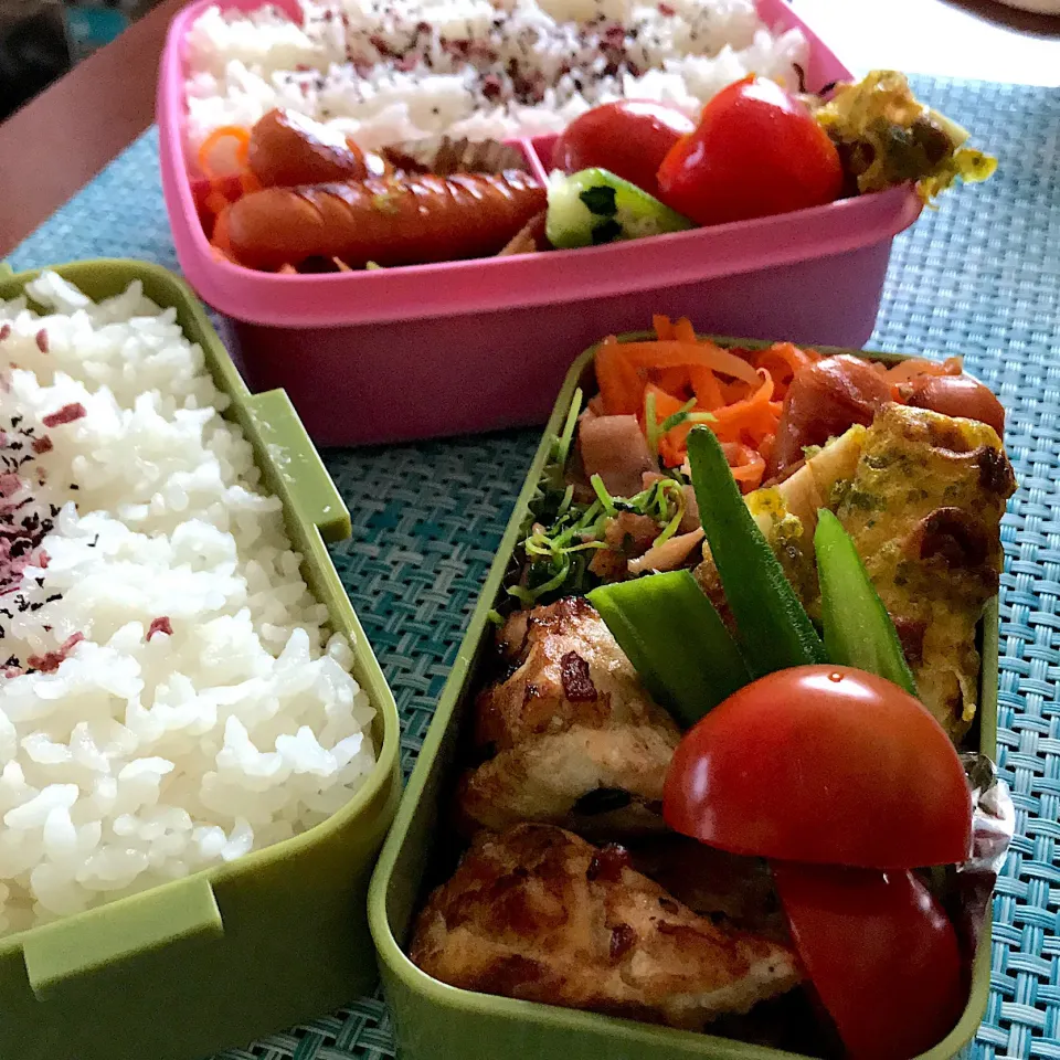 今日のお弁当🍱

久しぶりに朝から晴れ
月曜日、
今週も
頑張ってまいりましょう٩( 'ω' )و

今日も気をつけて
いってらっしゃい👋|mokoさん