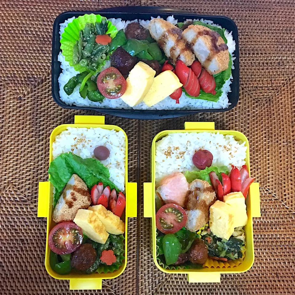 #中高生弁当  #のっけ弁当|よちこさん