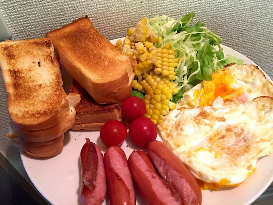 Good morning breakfast 2018/07/09|Kodomo Cookingさん