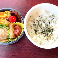 Snapdishの料理写真:旦那さま弁当|みきみきさん