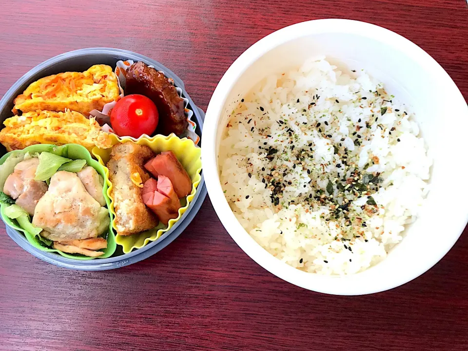 Snapdishの料理写真:旦那さま弁当|みきみきさん