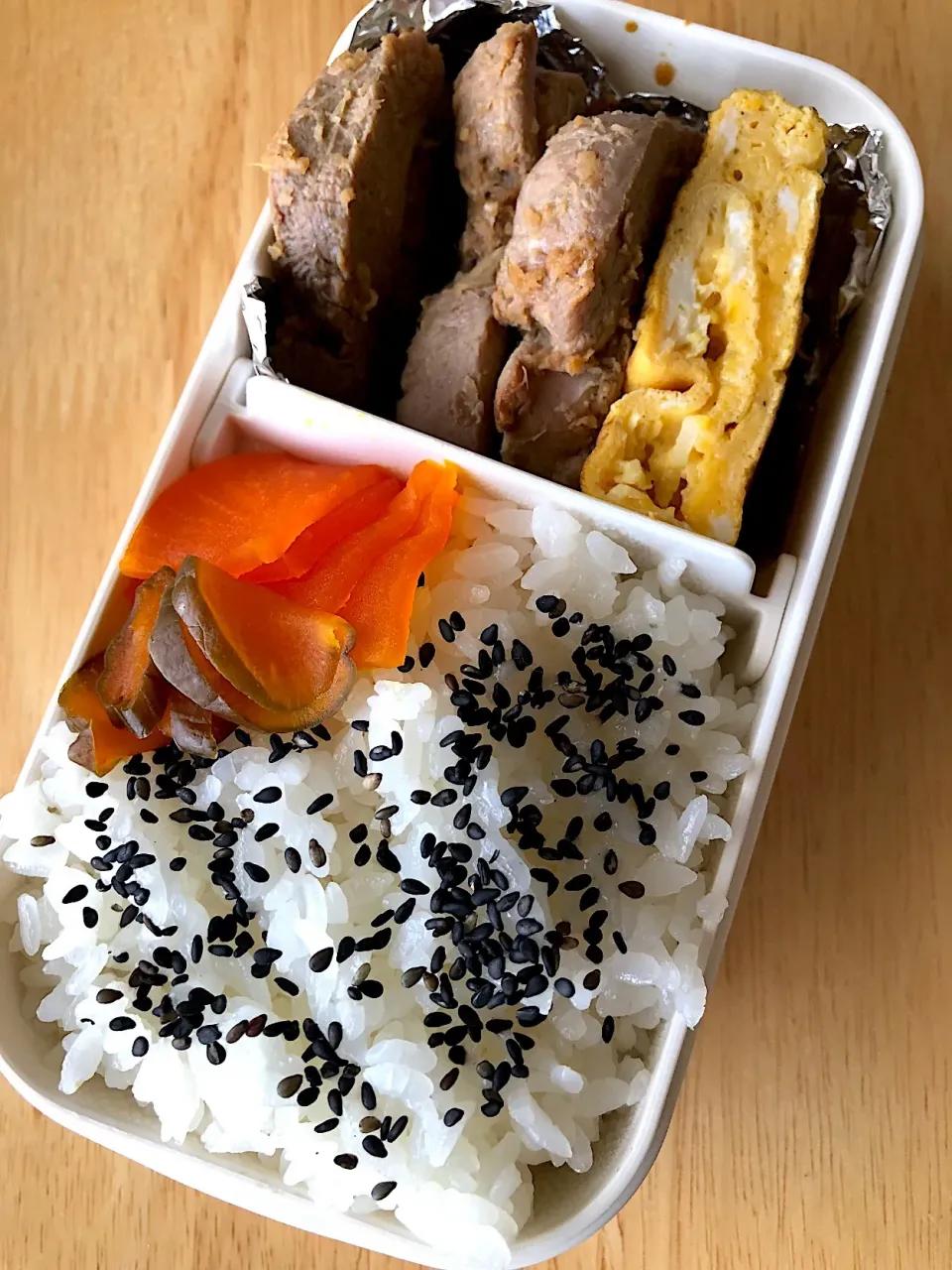 Snapdishの料理写真:2018.7.9 本日のお弁当🍱|ラックさん