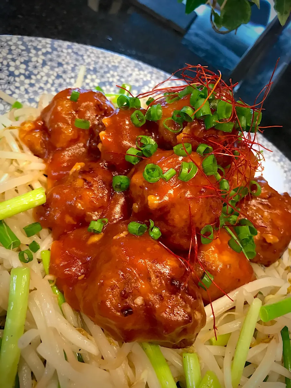 シャキシャキもやしと
手作り肉だんご甘酢あんかけ|シュトママさん