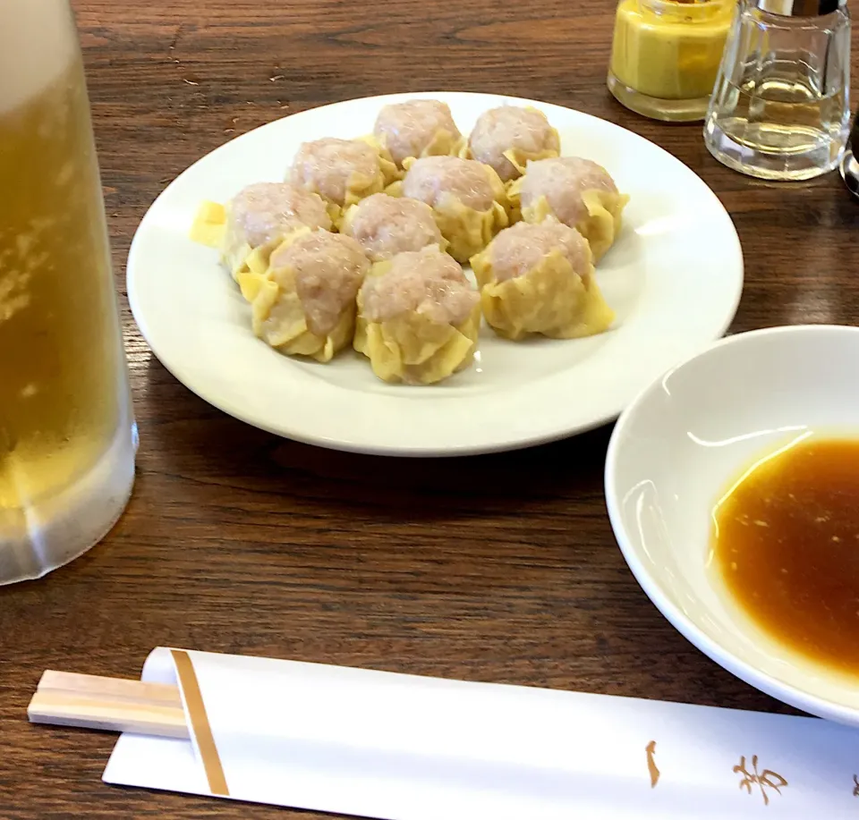 焼売ランチ & 🍺生中                                            #一芳亭   #人気店だよ|mottomoさん