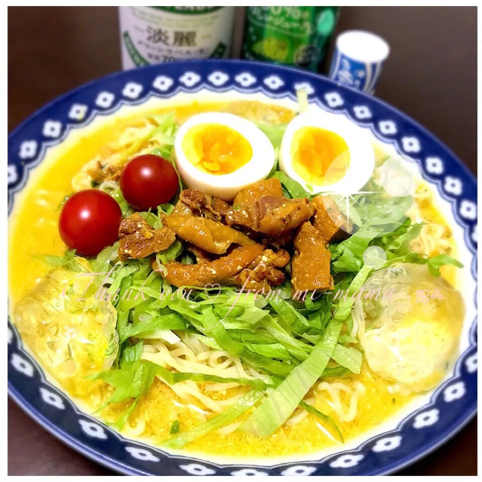 クルクル☆カッピーさんの料理 冷製チキンティッカ・マサラー(雲丹じゃありません)|🍓ふみふみ🍓さん