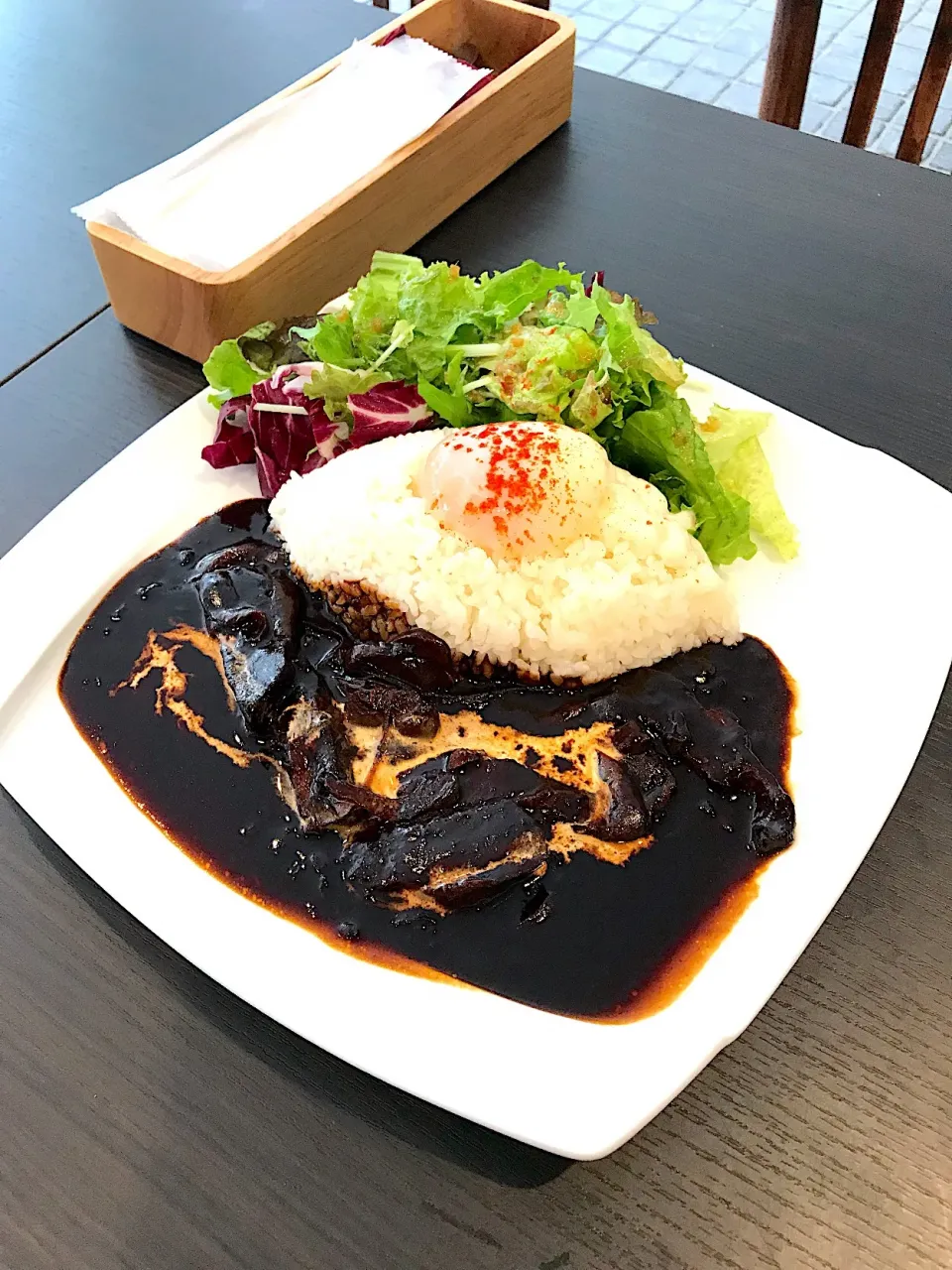 【文明堂カフェ ランチ】
半熟卵の文明堂ハヤシライスランチ|sayaさん