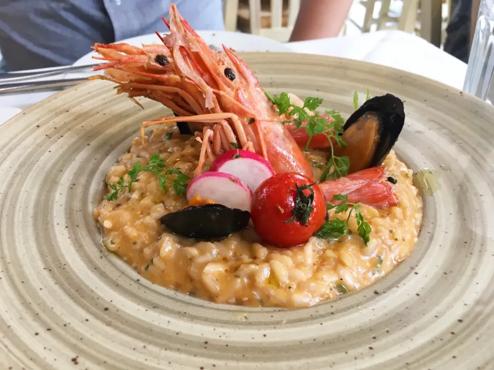 Seafood risotto🦐🦑🐙🇬🇷|leeさん