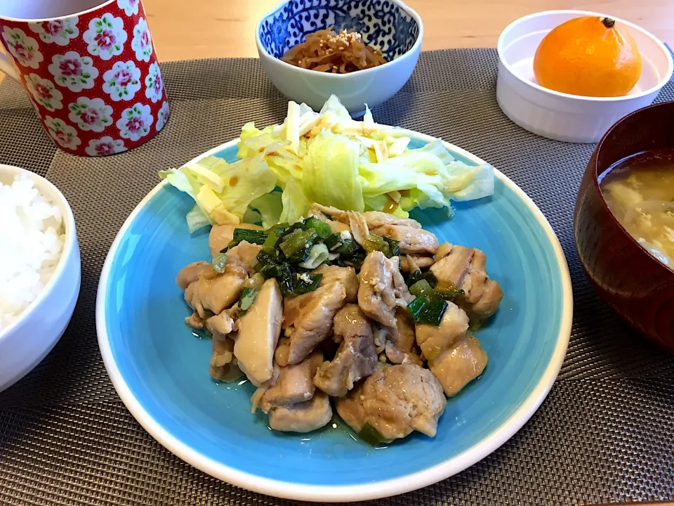 鶏肉のねぎ塩炒め|krchopさん