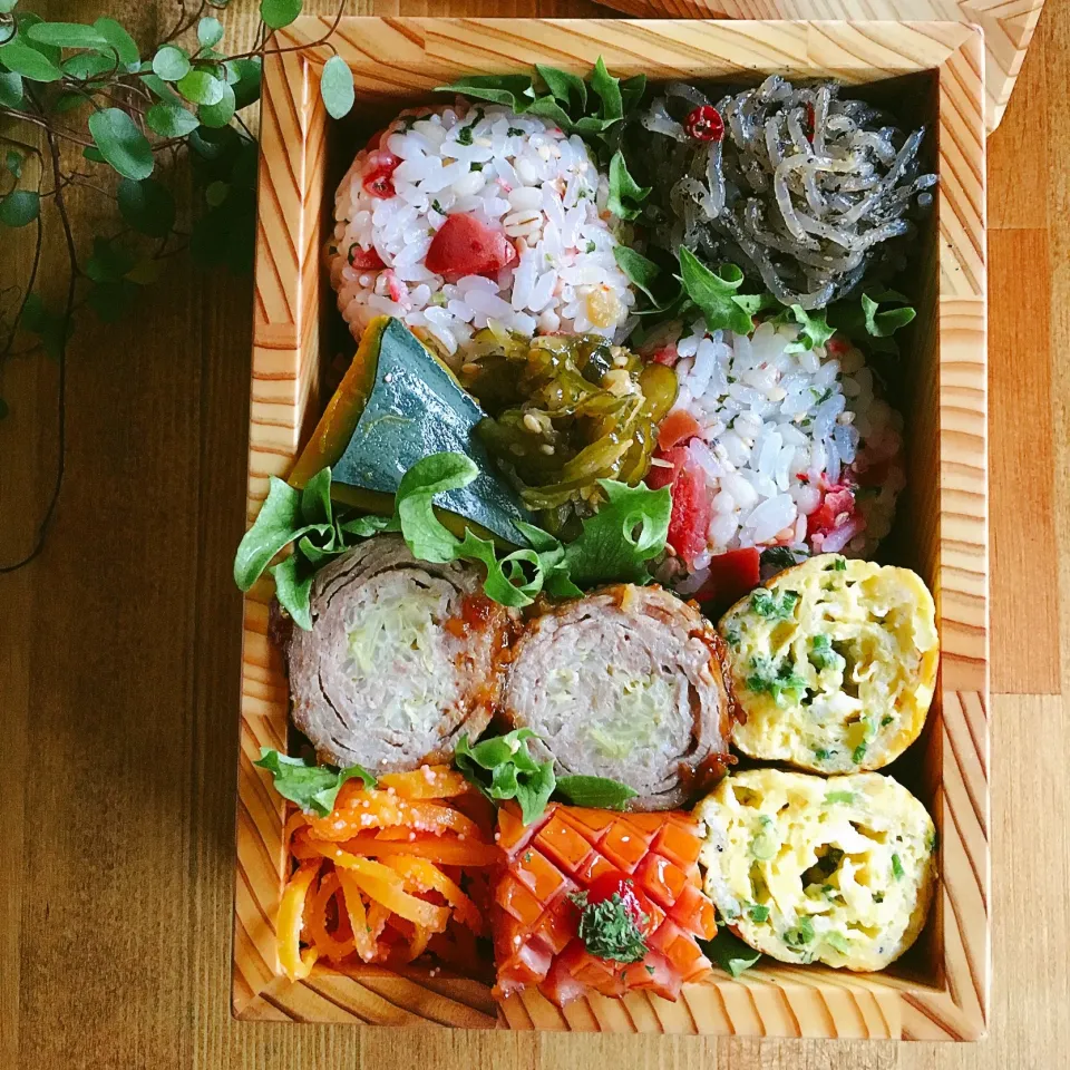 Snapdishの料理写真:家族のお弁当 2018.07.11|＊emio＊さん