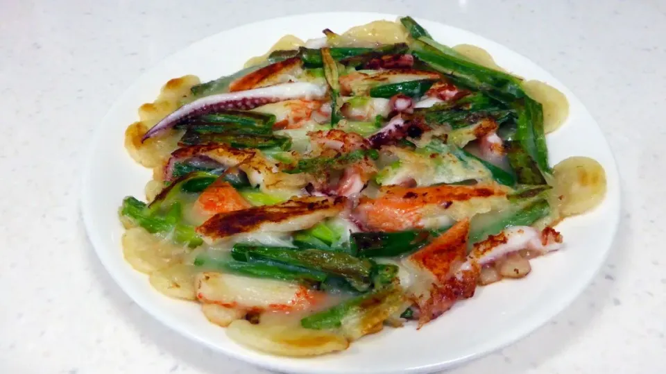 seafood pancake|steven z.y.さん