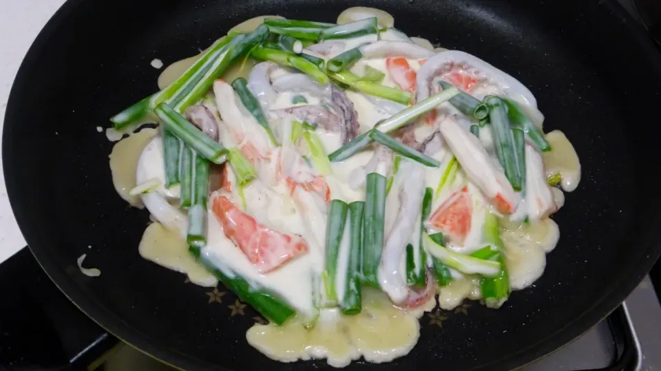 seafood pancake|steven z.y.さん