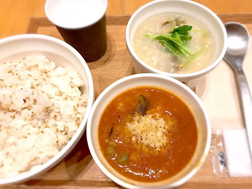 スープセット(真鯛のお粥とトマトスープ)|チカさん