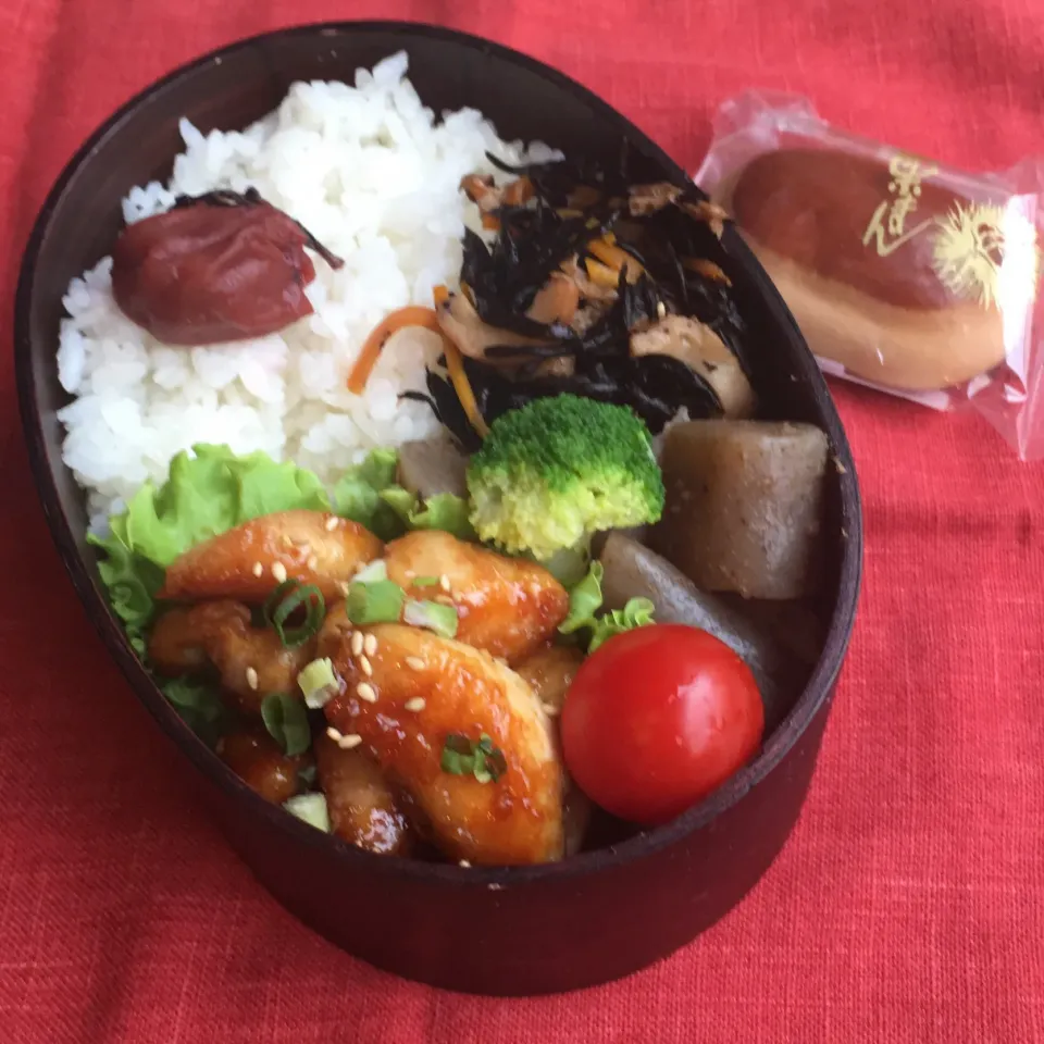 #曲げわっぱ弁当  #男子高校生弁当|さい。さん