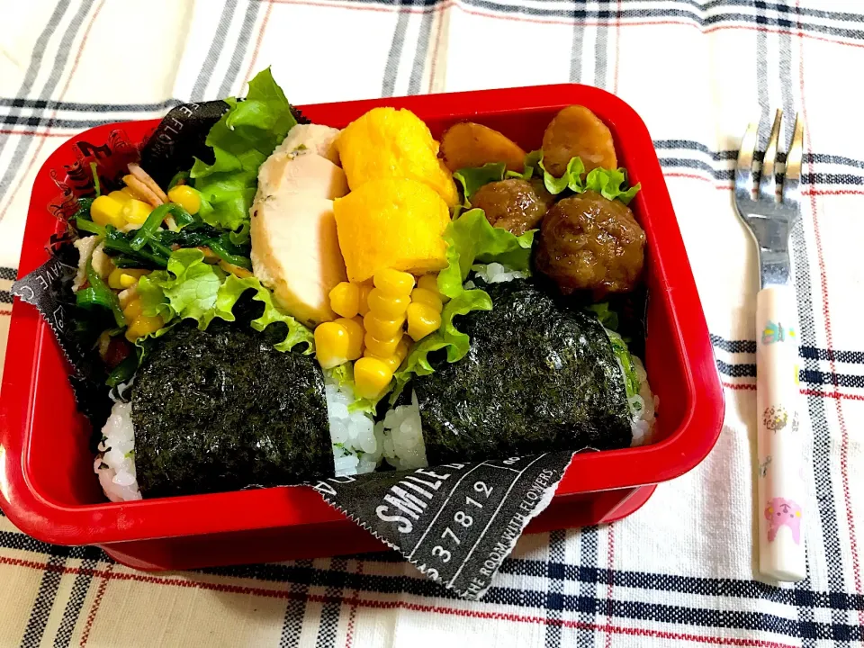 中1息子のお弁当|みあとのさん