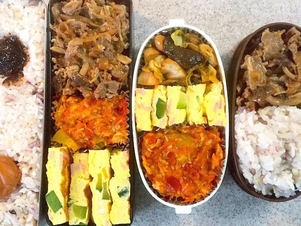 7/12の娘ちゃん&息子くん弁当🍱
 #弁当|ままみさん