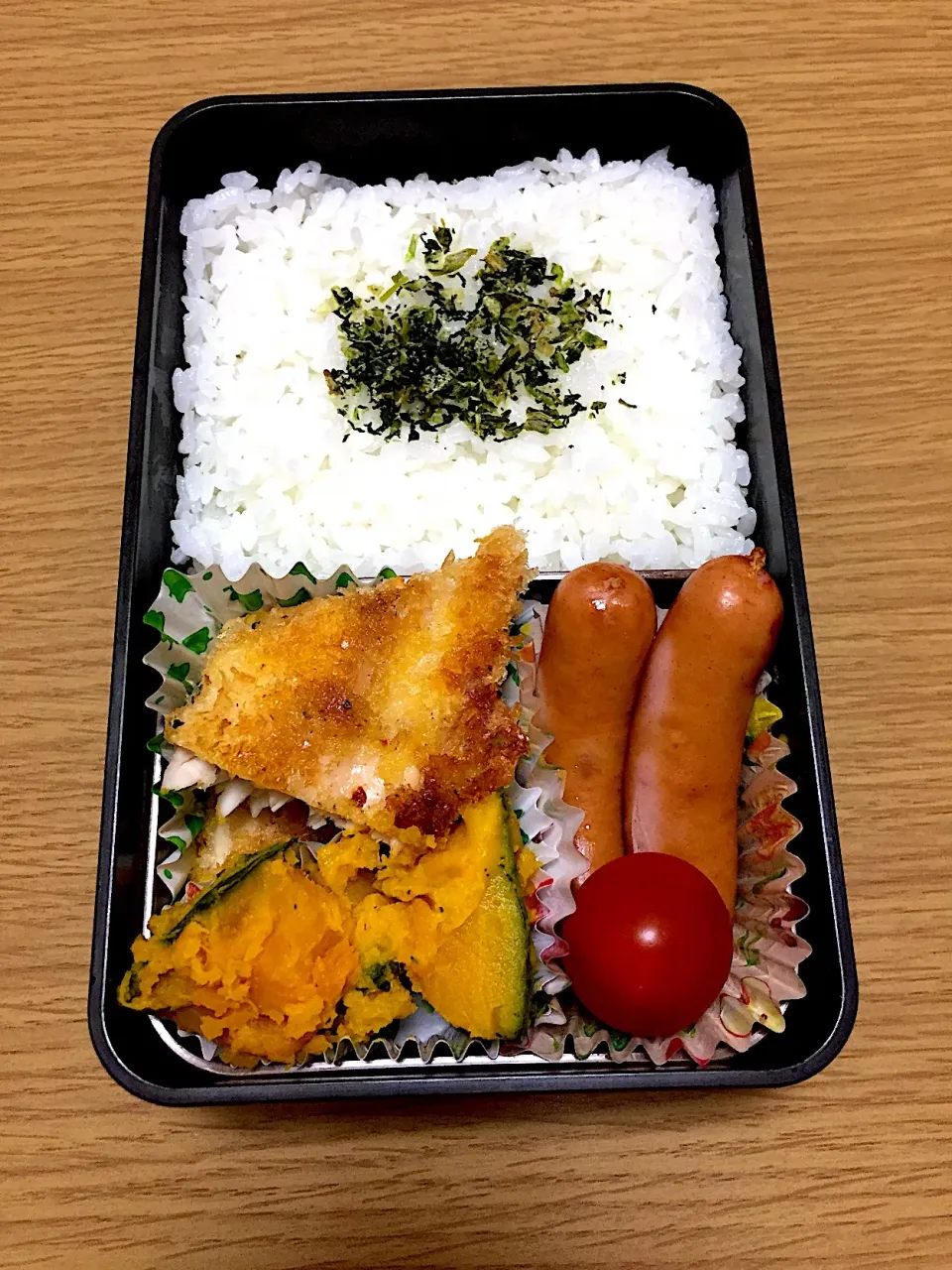 白身魚のパン粉焼きとかぼちゃ塩バター煮弁当|佐助さん