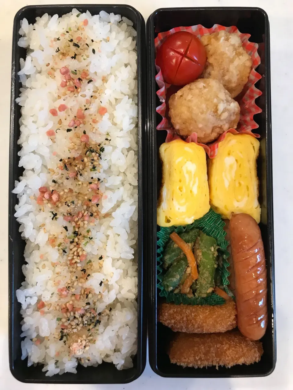 Snapdishの料理写真:2018.7.12 (木) 旦那様のお弁当🍱|あっきーよさん