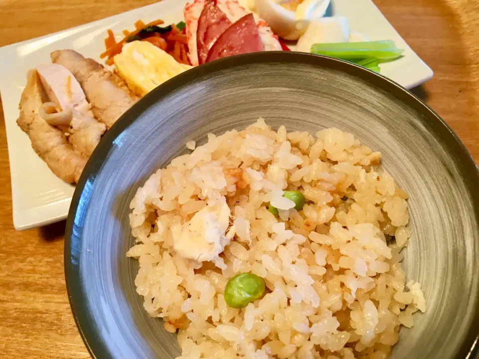 20180712🍚旦那さんの朝ごはん🥣
 #やっぱ和食でしょ！  #旦那さんの朝ごはん|akiyo22さん