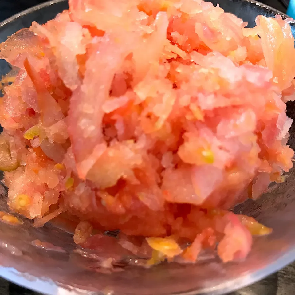 トマトのかき氷|ともこさん