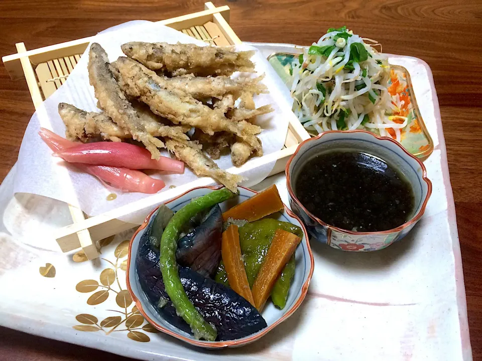 稚鮎の揚げ物🎐🍶 (恋しや甘露煮)|ぱぴこ家さん