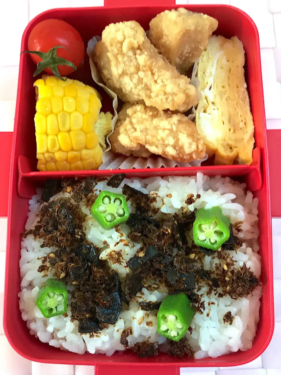 今日のお弁当 #娘のお弁当  #お弁当  #lunchbox  #中学生弁当  #🍱|かれんさん