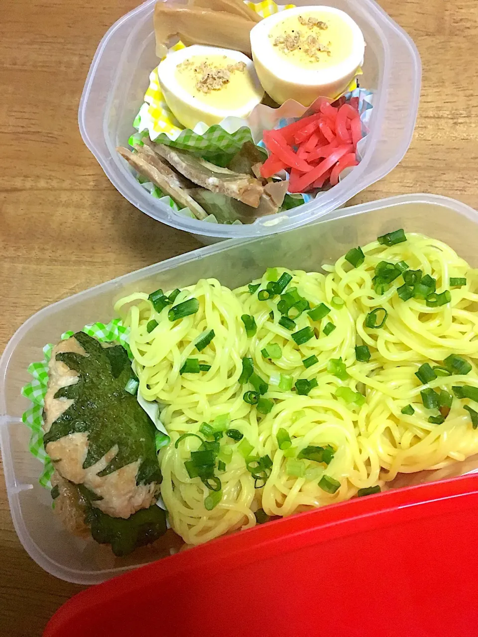 ざるラーメン弁当🍜|しろこ🐾໊さん